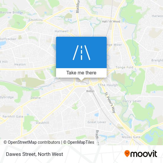 Dawes Street map