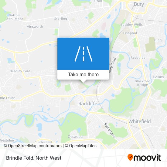 Brindle Fold map