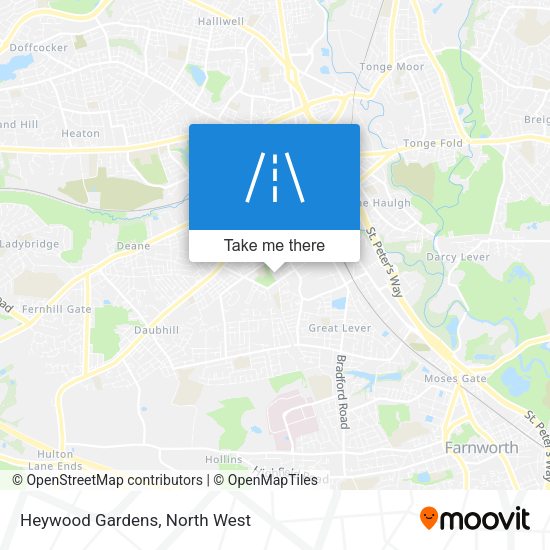 Heywood Gardens map