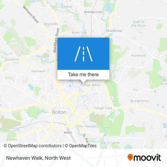 Newhaven Walk map