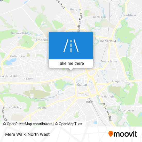 Mere Walk map