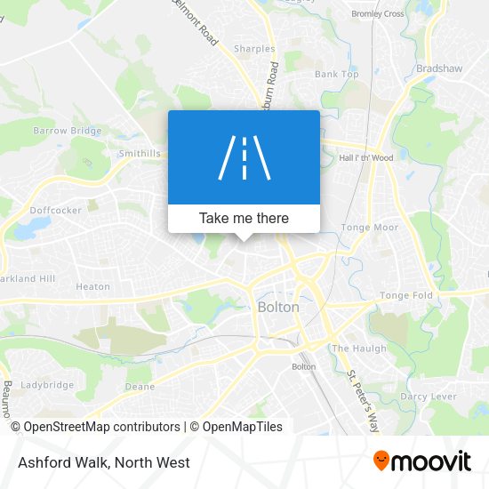 Ashford Walk map