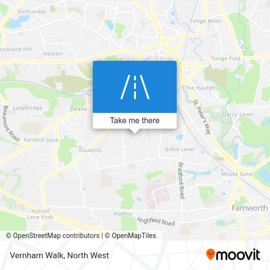 Vernham Walk map