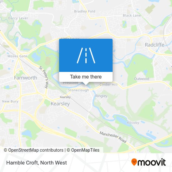 Hamble Croft map