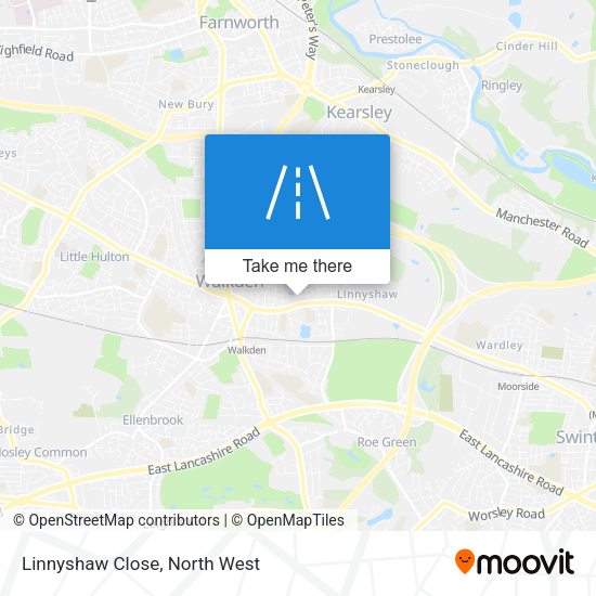Linnyshaw Close map