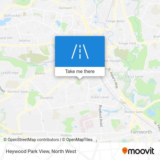 Heywood Park View map