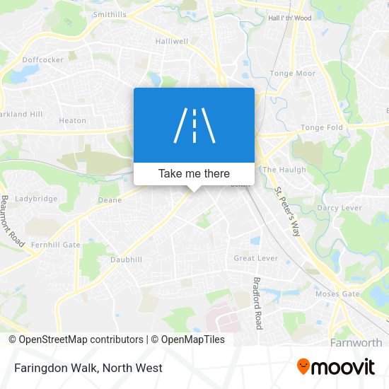Faringdon Walk map