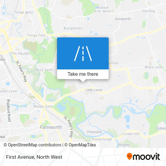 First Avenue map