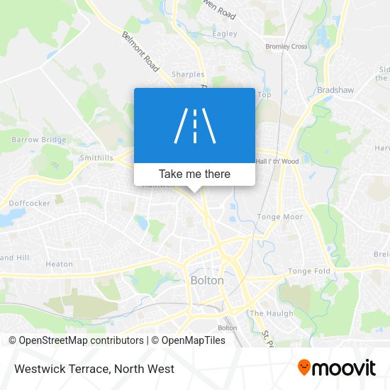 Westwick Terrace map
