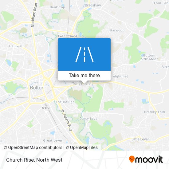 Church Rise map
