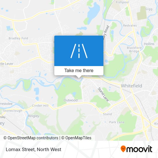 Lomax Street map