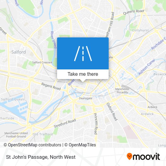 St John's Passage map