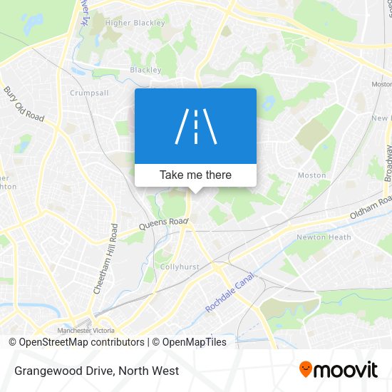 Grangewood Drive map