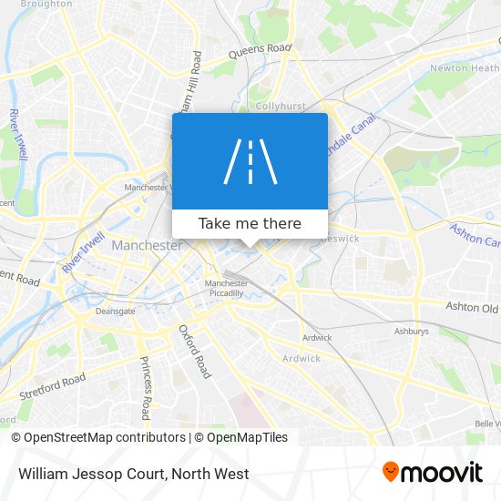 William Jessop Court map