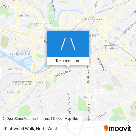Plattwood Walk map