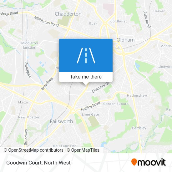 Goodwin Court map