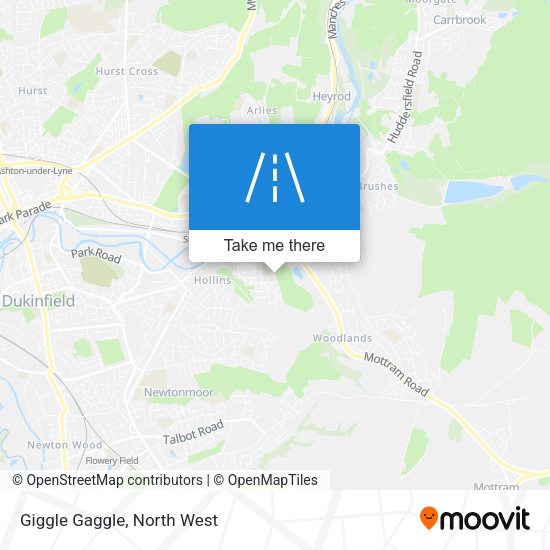 Giggle Gaggle map