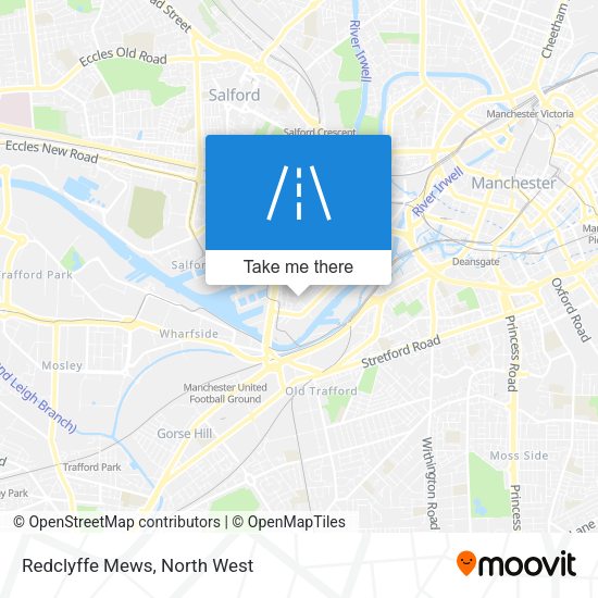 Redclyffe Mews map