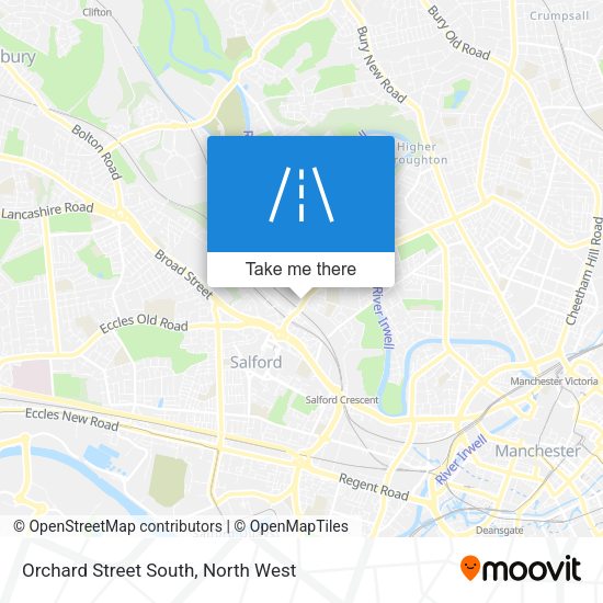 Orchard Street South map