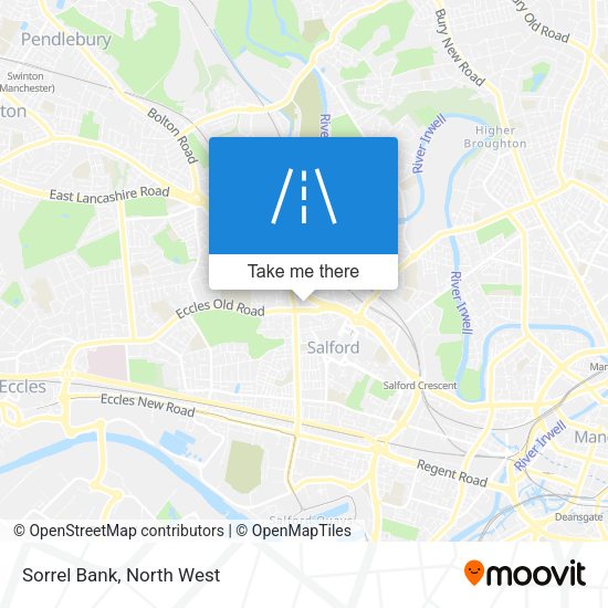 Sorrel Bank map