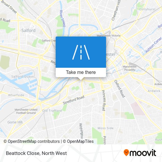 Beattock Close map
