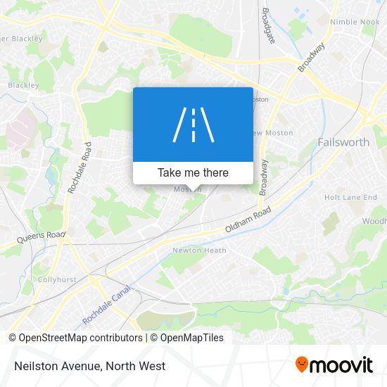 Neilston Avenue map