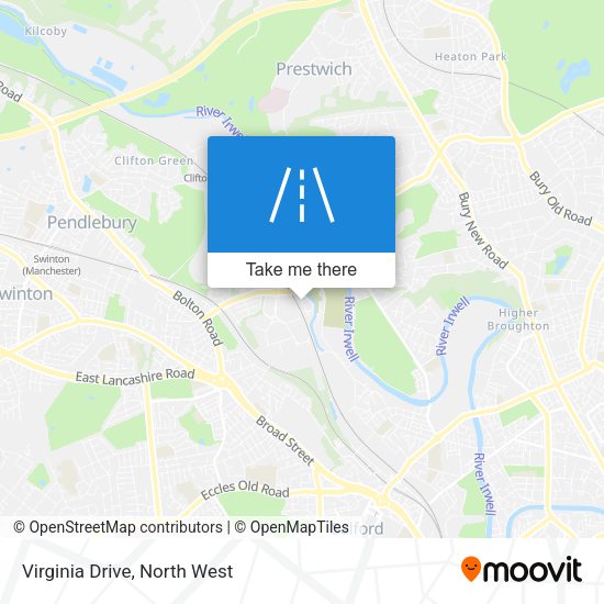 Virginia Drive map