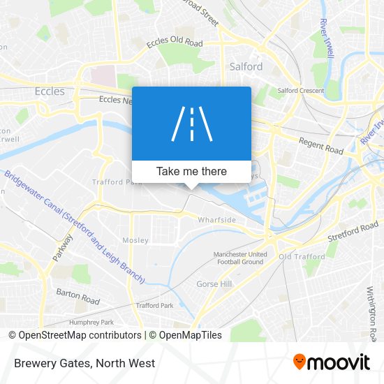 Brewery Gates map