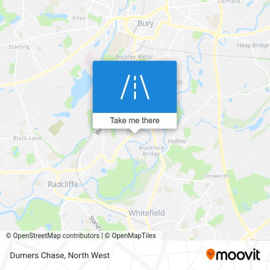 Dumers Chase map