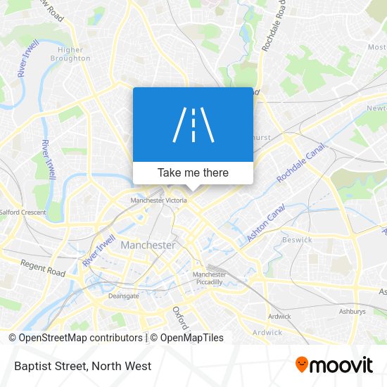 Baptist Street map