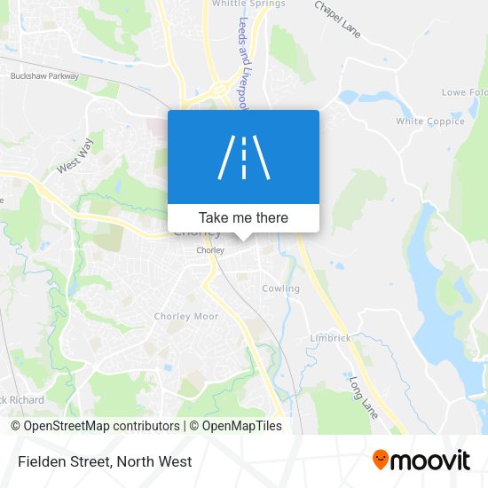 Fielden Street map