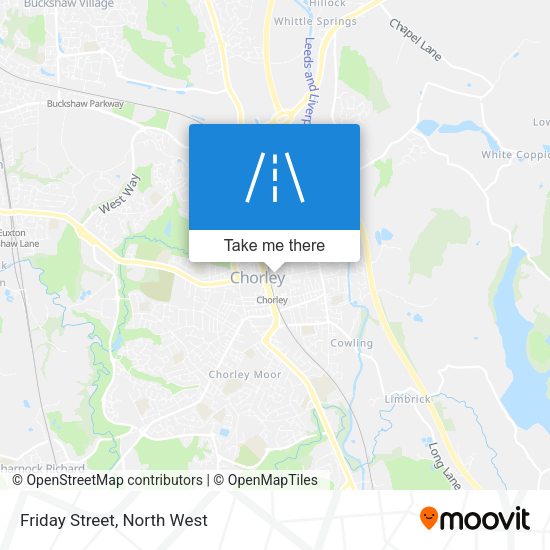 Friday Street map
