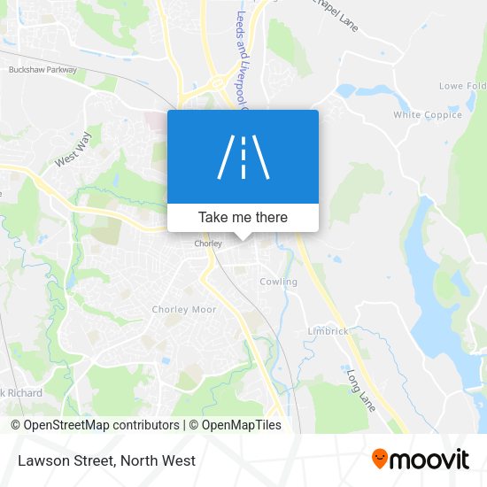 Lawson Street map