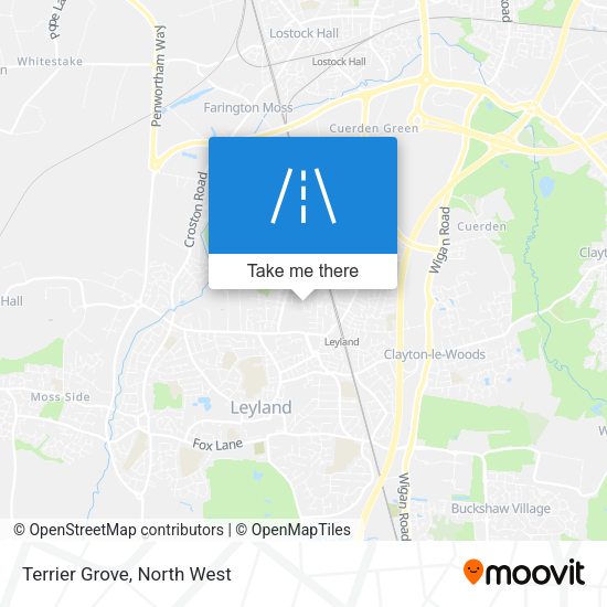 Terrier Grove map