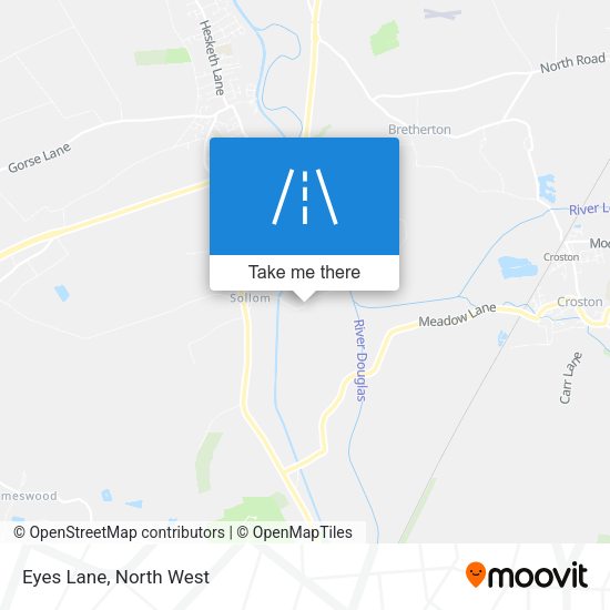 Eyes Lane map