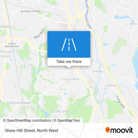 Shaw Hill Street map