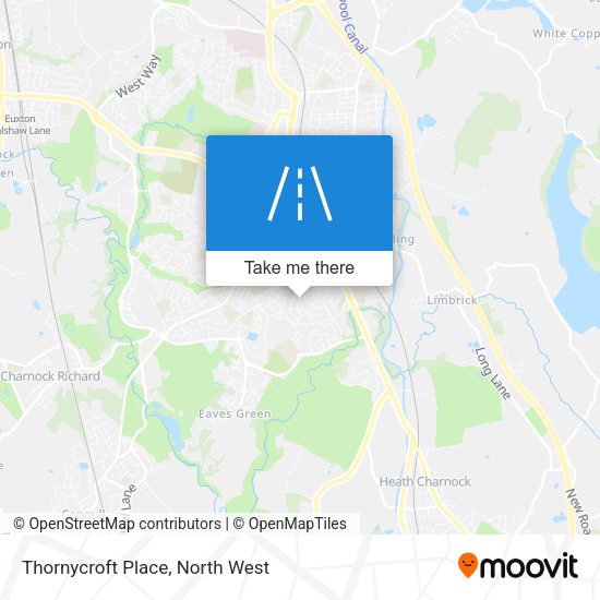 Thornycroft Place map