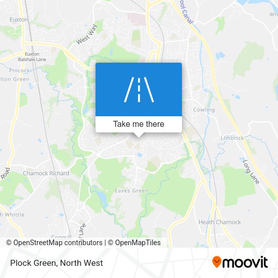 Plock Green map