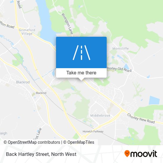 Back Hartley Street map