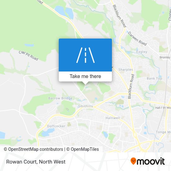 Rowan Court map