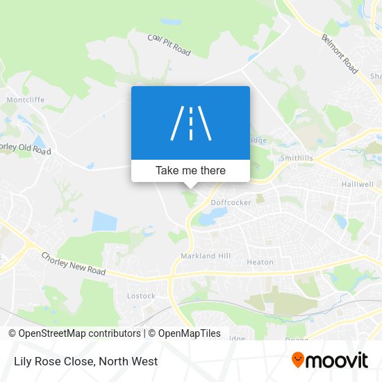Lily Rose Close map