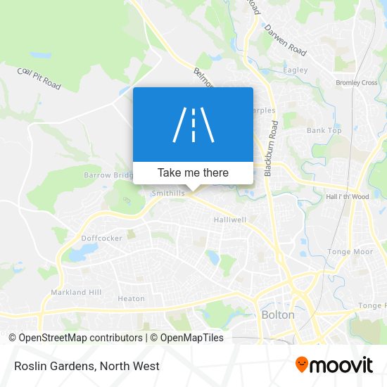 Roslin Gardens map