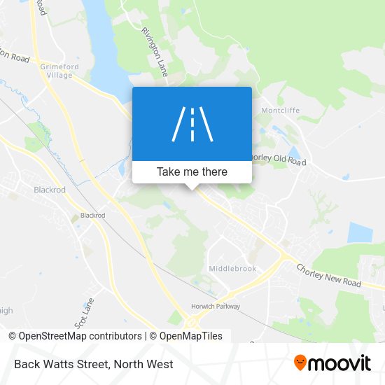 Back Watts Street map