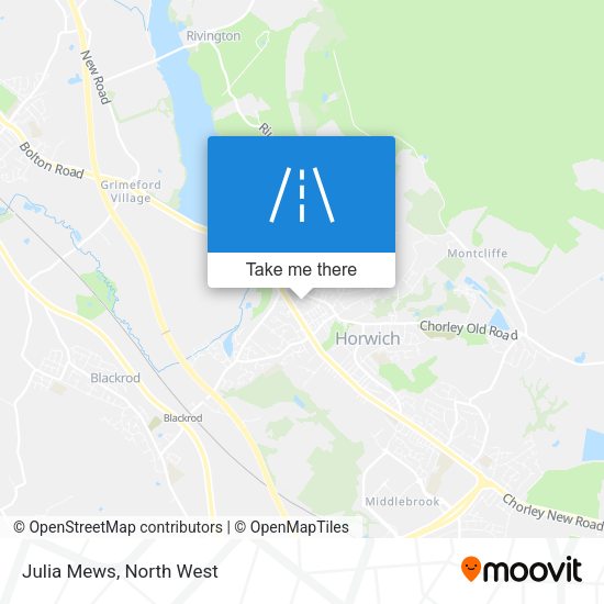 Julia Mews map