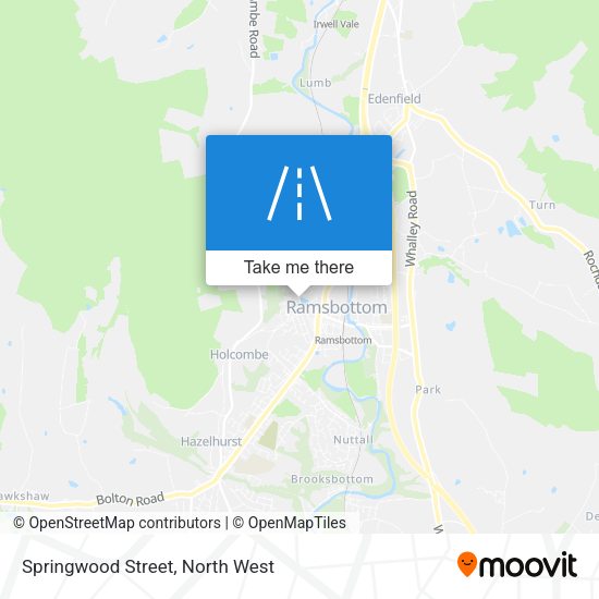 Springwood Street map