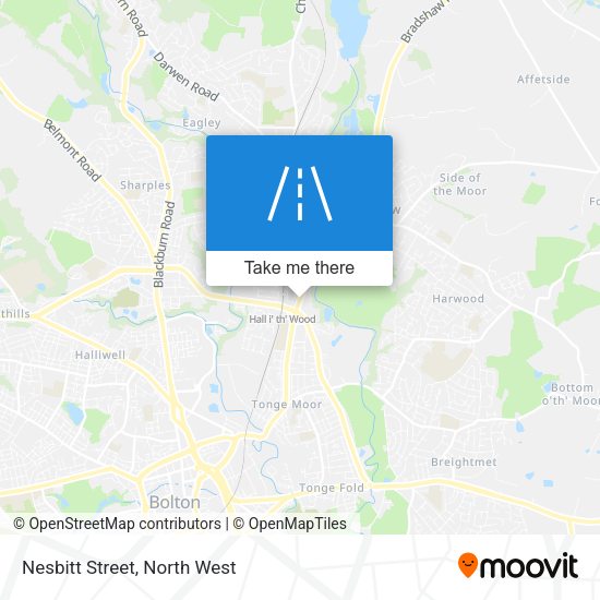 Nesbitt Street map