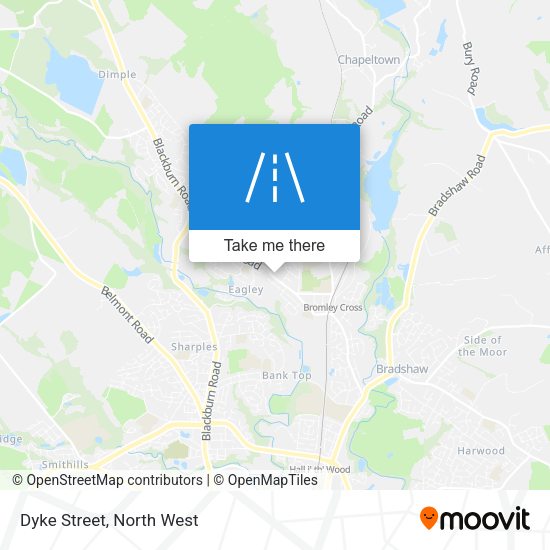 Dyke Street map