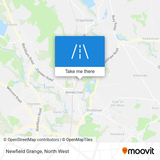 Newfield Grange map