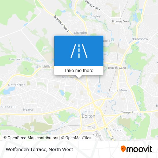 Wolfenden Terrace map