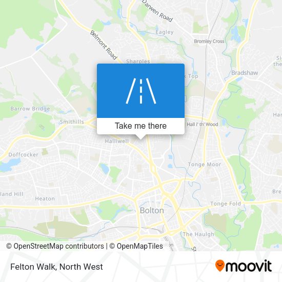 Felton Walk map